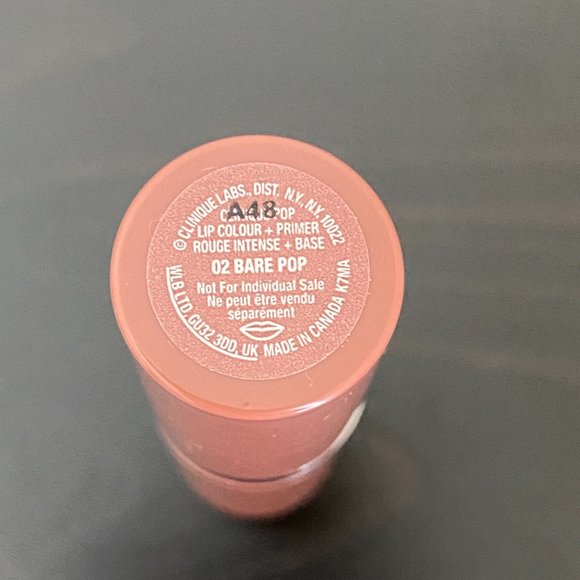 Clinique Pop Lip Colour + Primer BARE POP - Picture 9 of 10